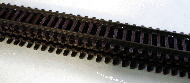 Micro Engineering HO Code 100 Weathered Flex Track - Click Image to Close